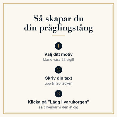 Så skapar du din präglingstång