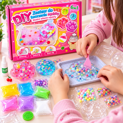 Klämis Pysselbox – Gör din egen squishy